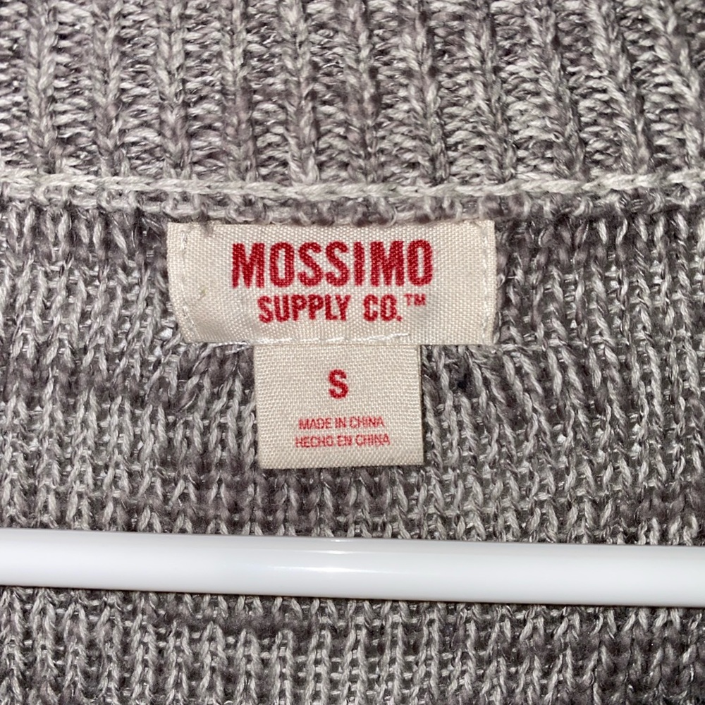 Grey Textured Sweater